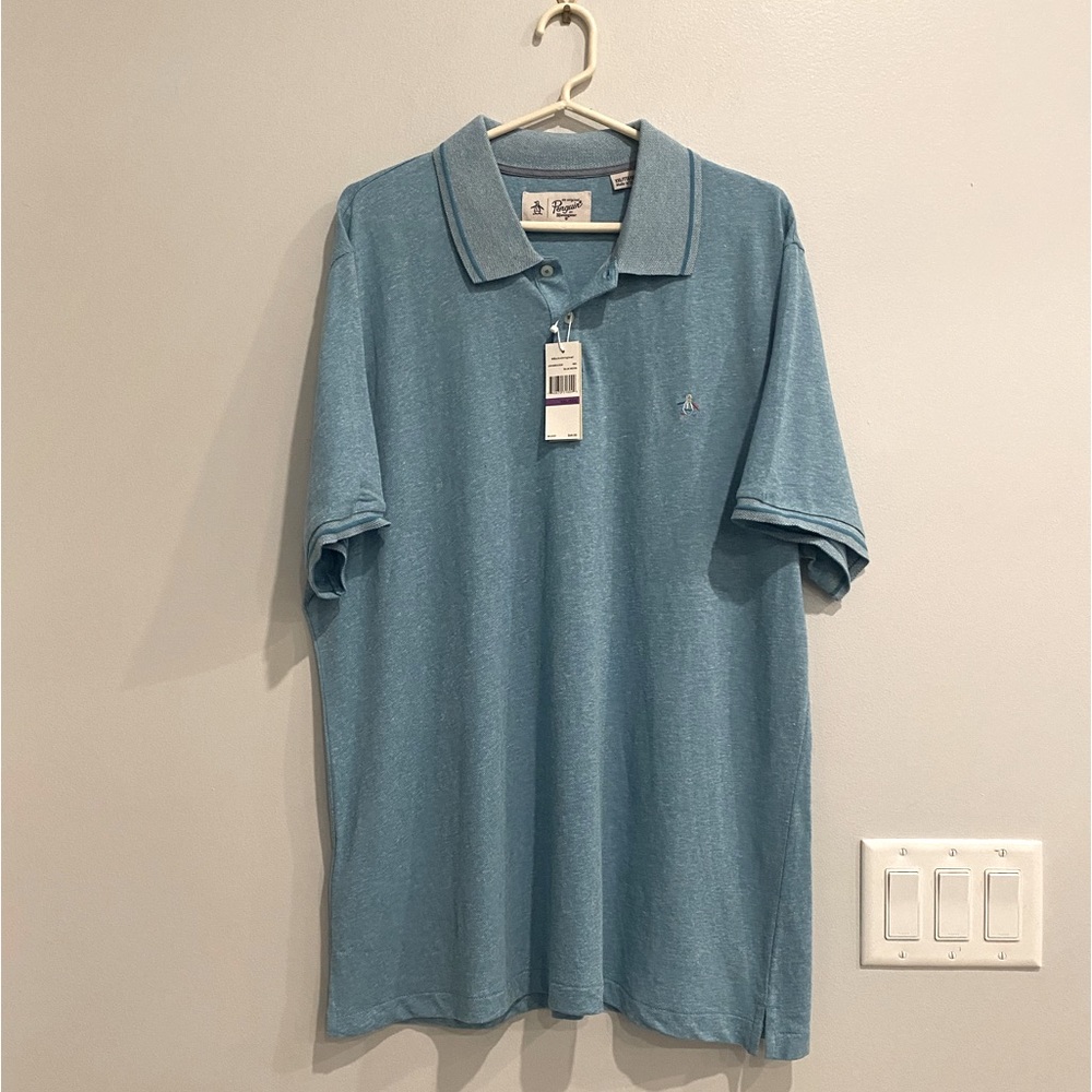 Original Penguin Men’s XXL Polo Shirt - Blue